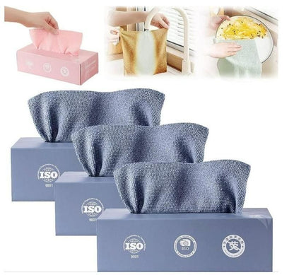 Extractable Household Kitchen Disposable Cleaning Cloth (1 Box)
